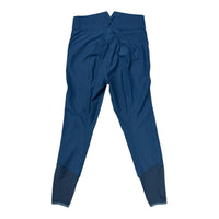 Horze Angelina Knee Patch Breeches - Blue / Size US 24