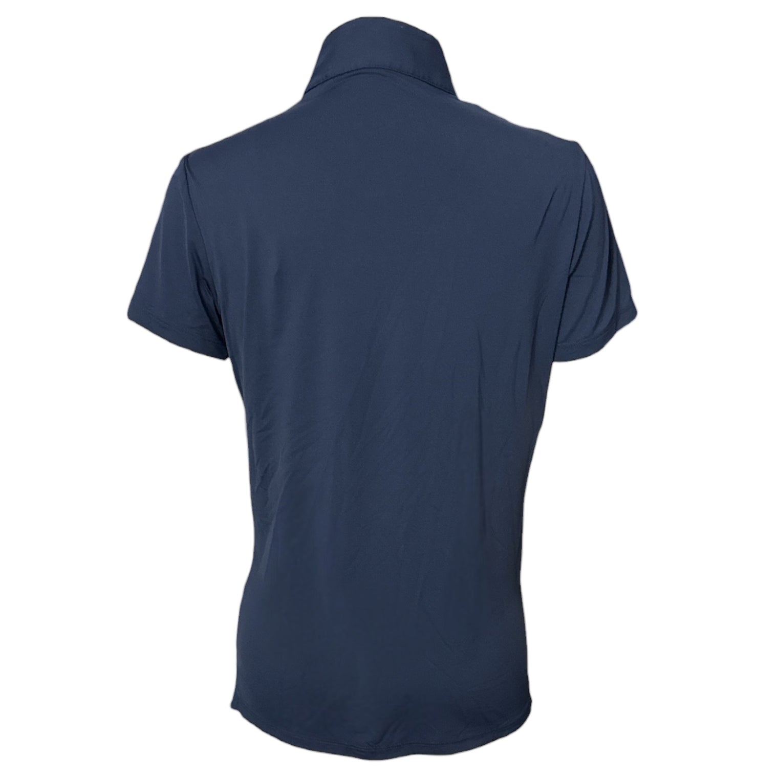 The Tailored Sportsman Women's Short Sleeve Sun Shirt - Navy Blue / Size Medium