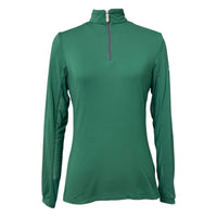 Kastel Denmark Long Sleeve Sun Shirt - Green / Size Medium