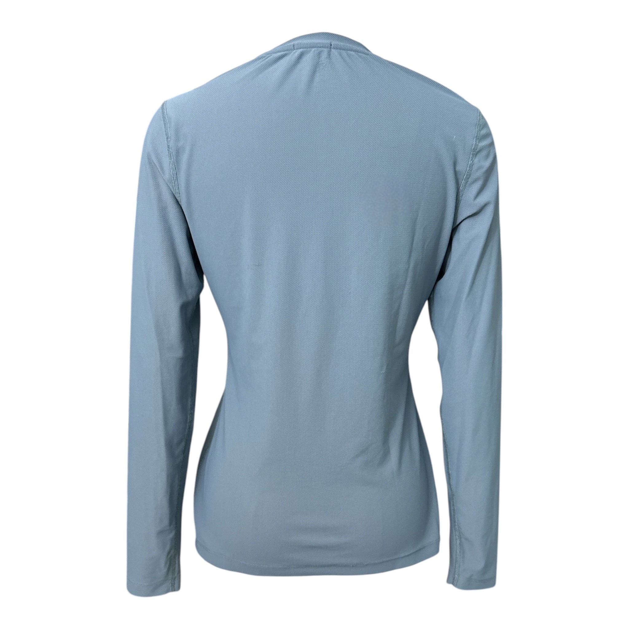 Noel Asmar Newport Mesh Long Sleeve Shirt - Slate Blue / Size Small