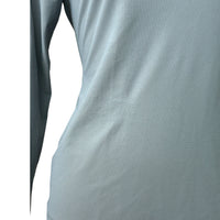 Noel Asmar Newport Mesh Long Sleeve Shirt - Slate Blue / Size Small