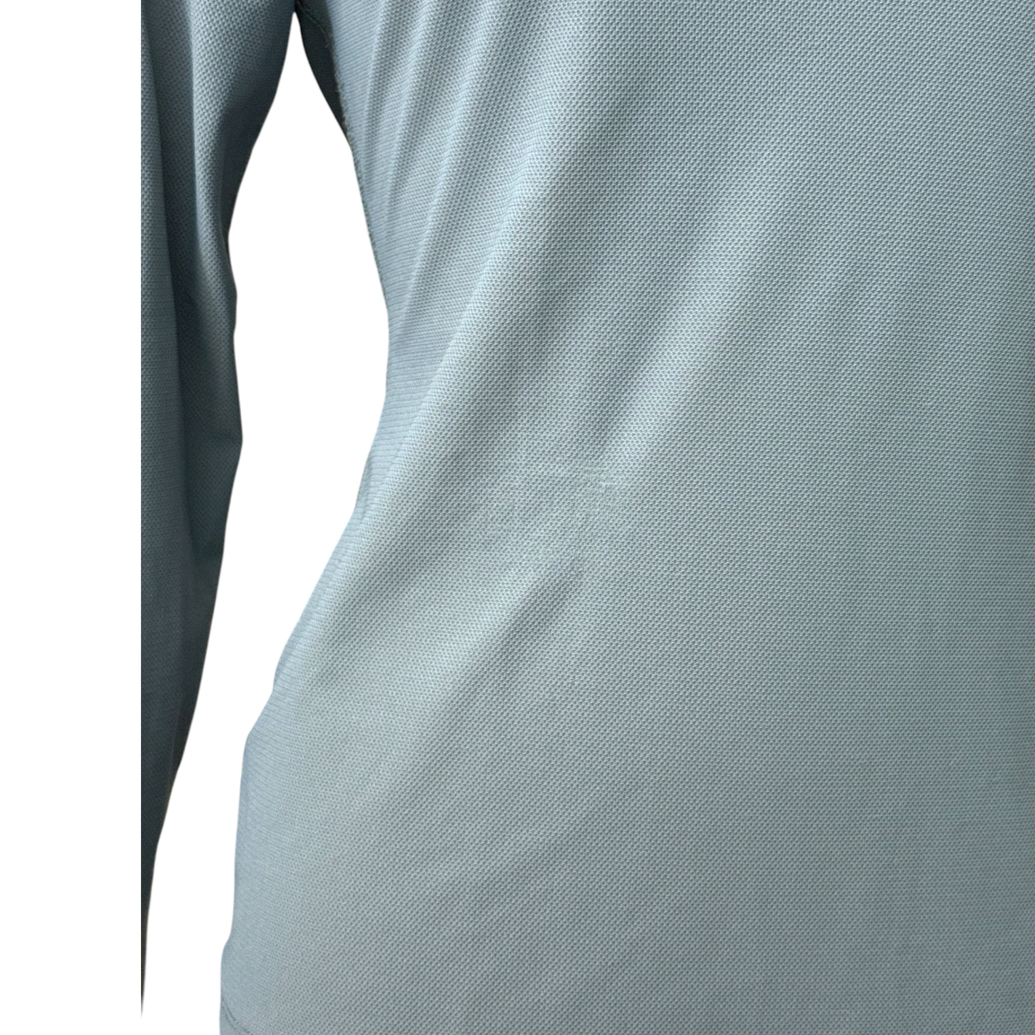 Noel Asmar Newport Mesh Long Sleeve Shirt - Slate Blue / Size Small