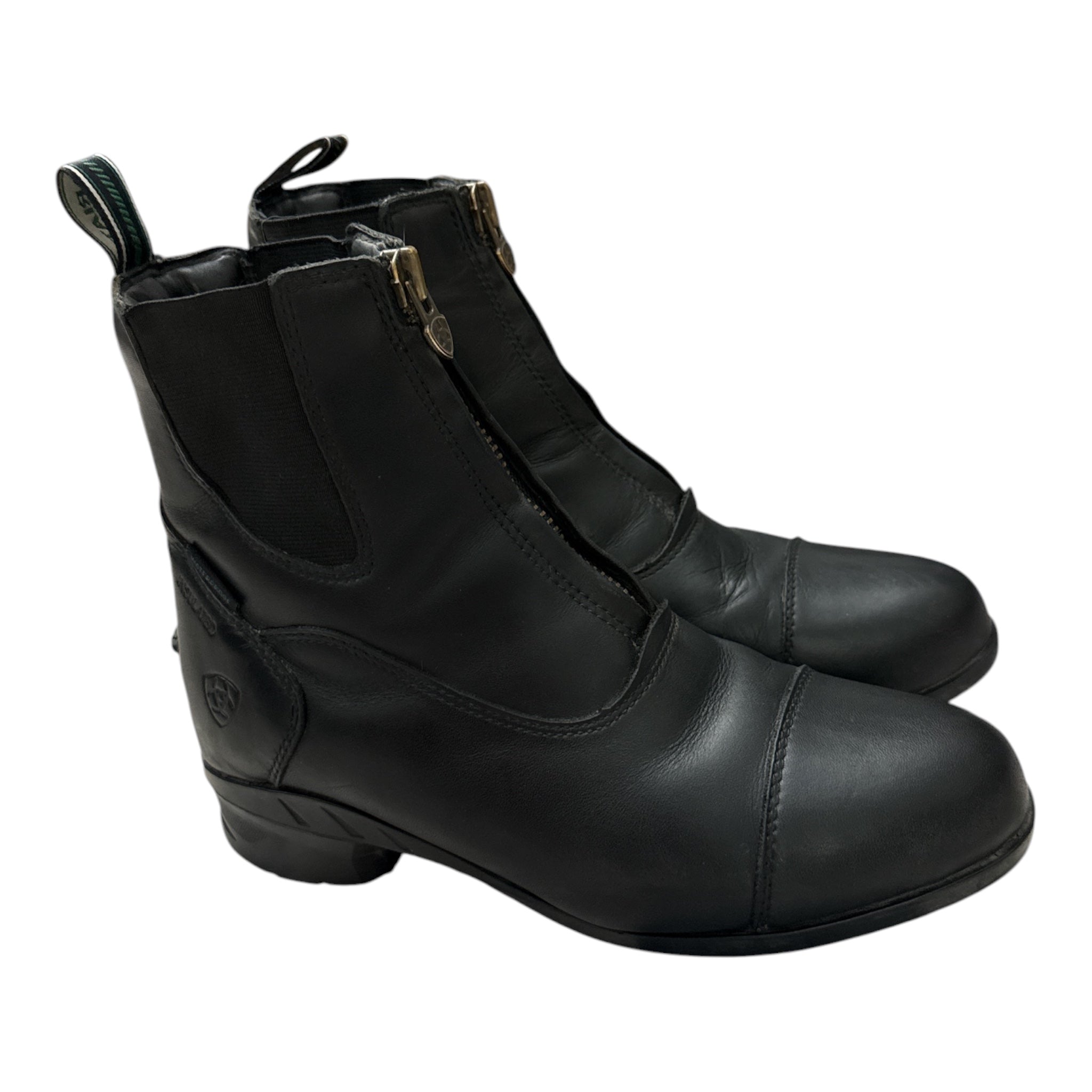 Ariat Women's Heritage IV Zip H2O Paddock Boots - Black / Size US 6