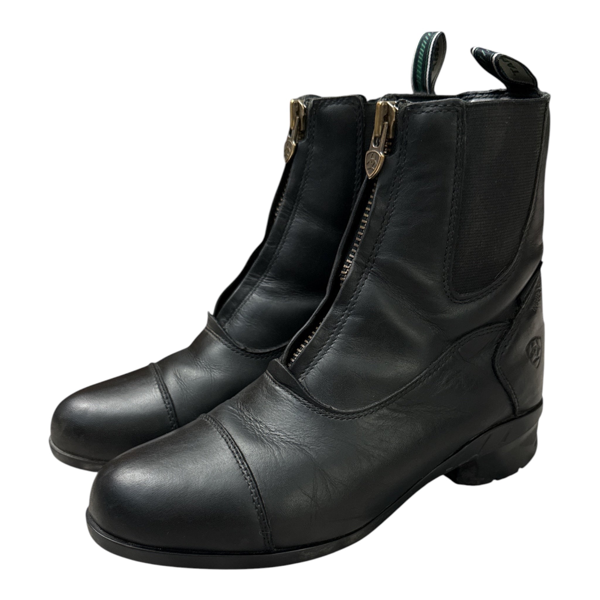 Ariat Women's Heritage IV Zip H2O Paddock Boots - Black / Size US 6