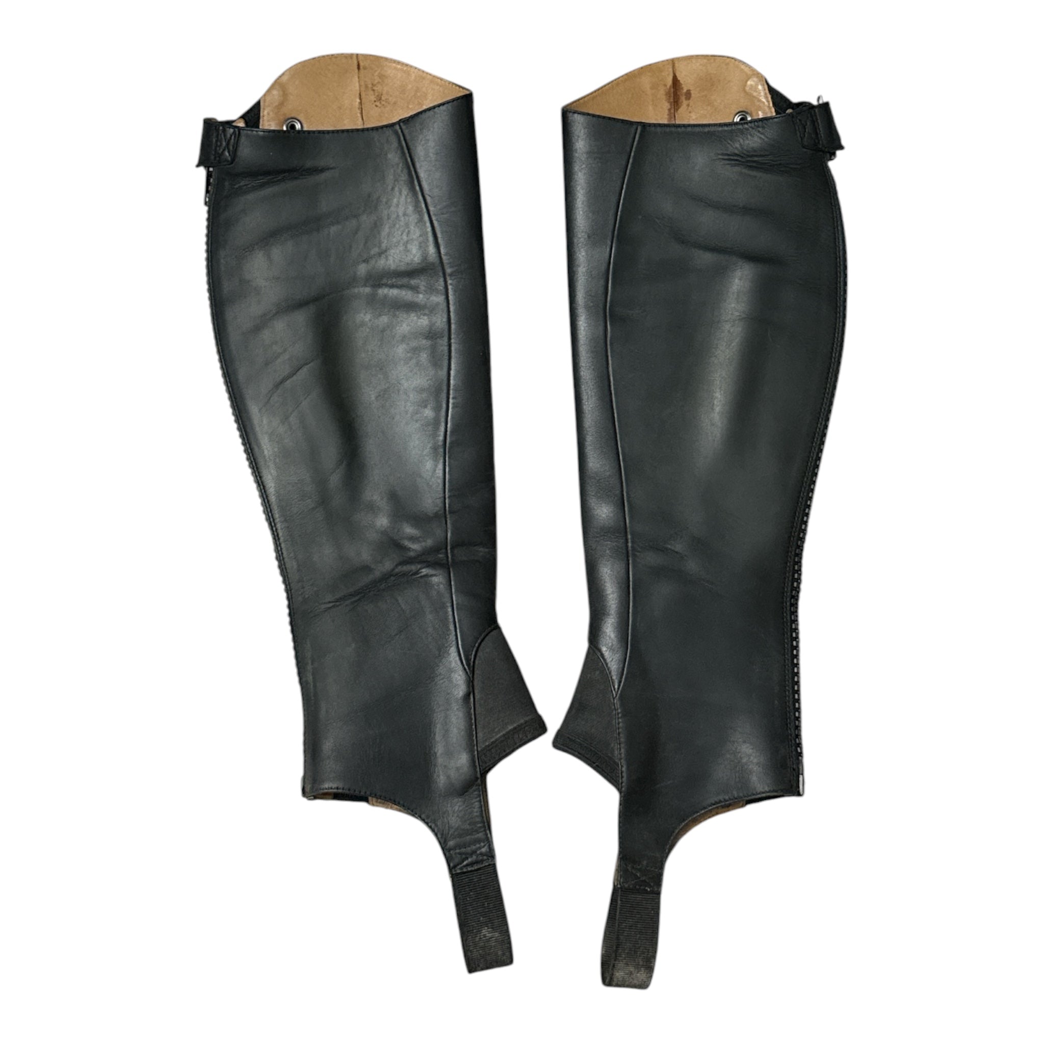 Ariat Close Contour Half Chaps Unisex - Black / Size Medium