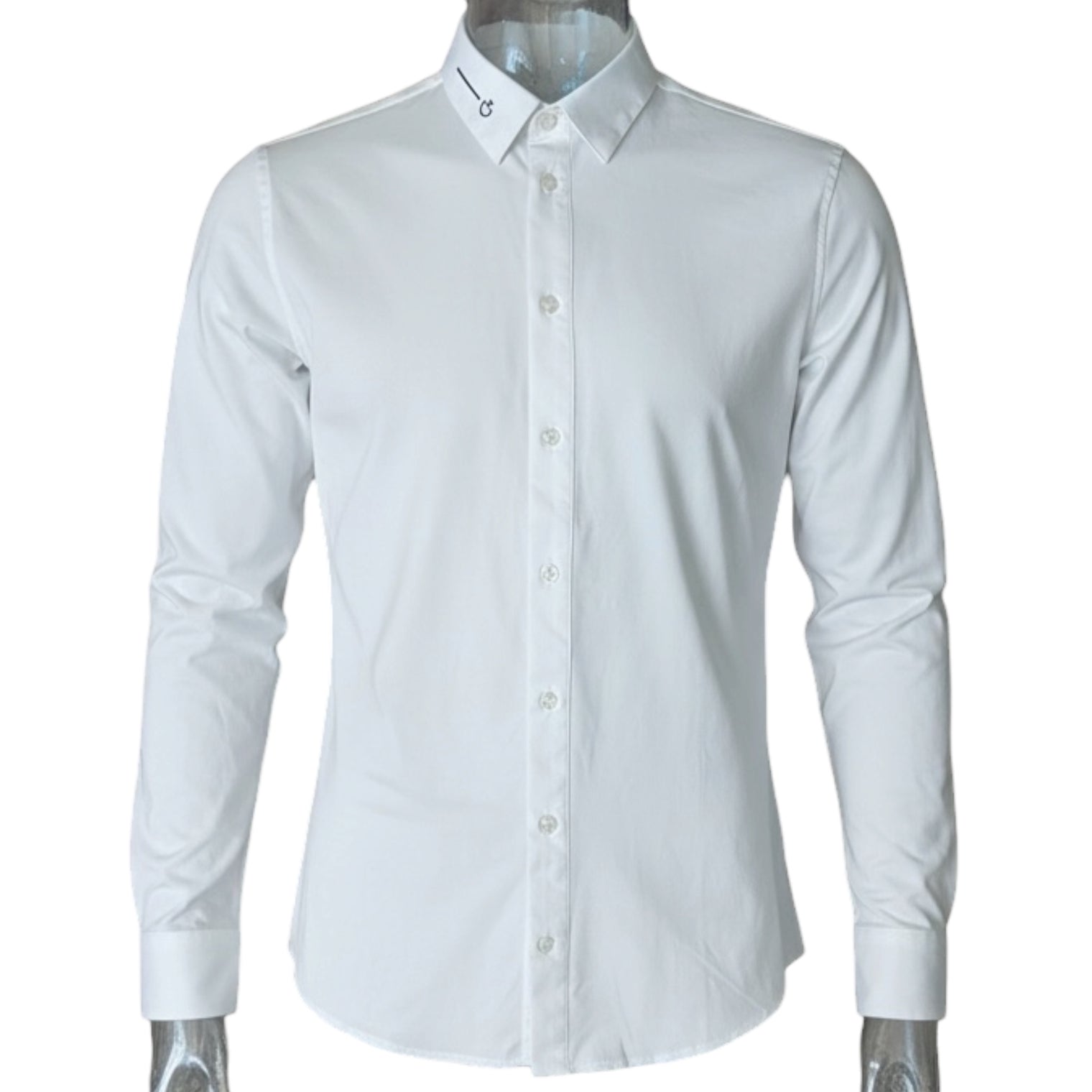 Cavalleria Toscana Men's Revo Tech Pique Mesh Show Shirt / Size IT 39