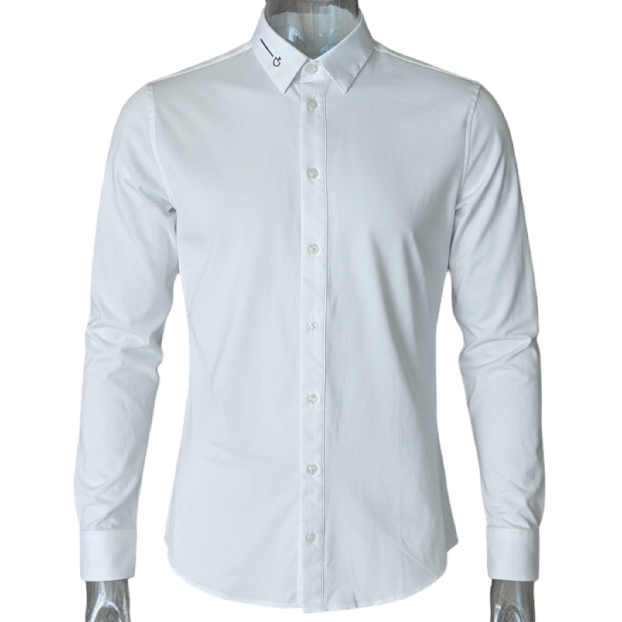 Cavalleria Toscana Men's Revo Tech Pique Mesh Show Shirt / Size IT 39