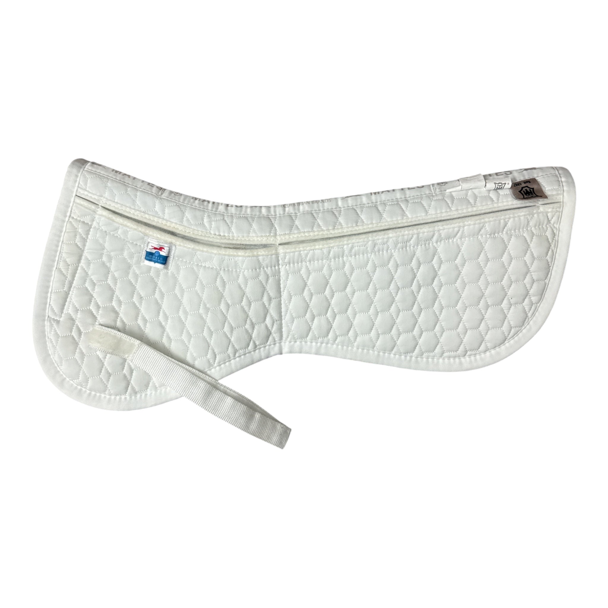 Mattes Correction Quilted Half Pad with Pockets for Shims- All Purpose / Medium