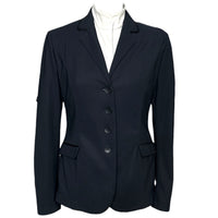 Grand Prix Women's 4 Button Tech Show Coat - Black S/ ize 42 (US 10)