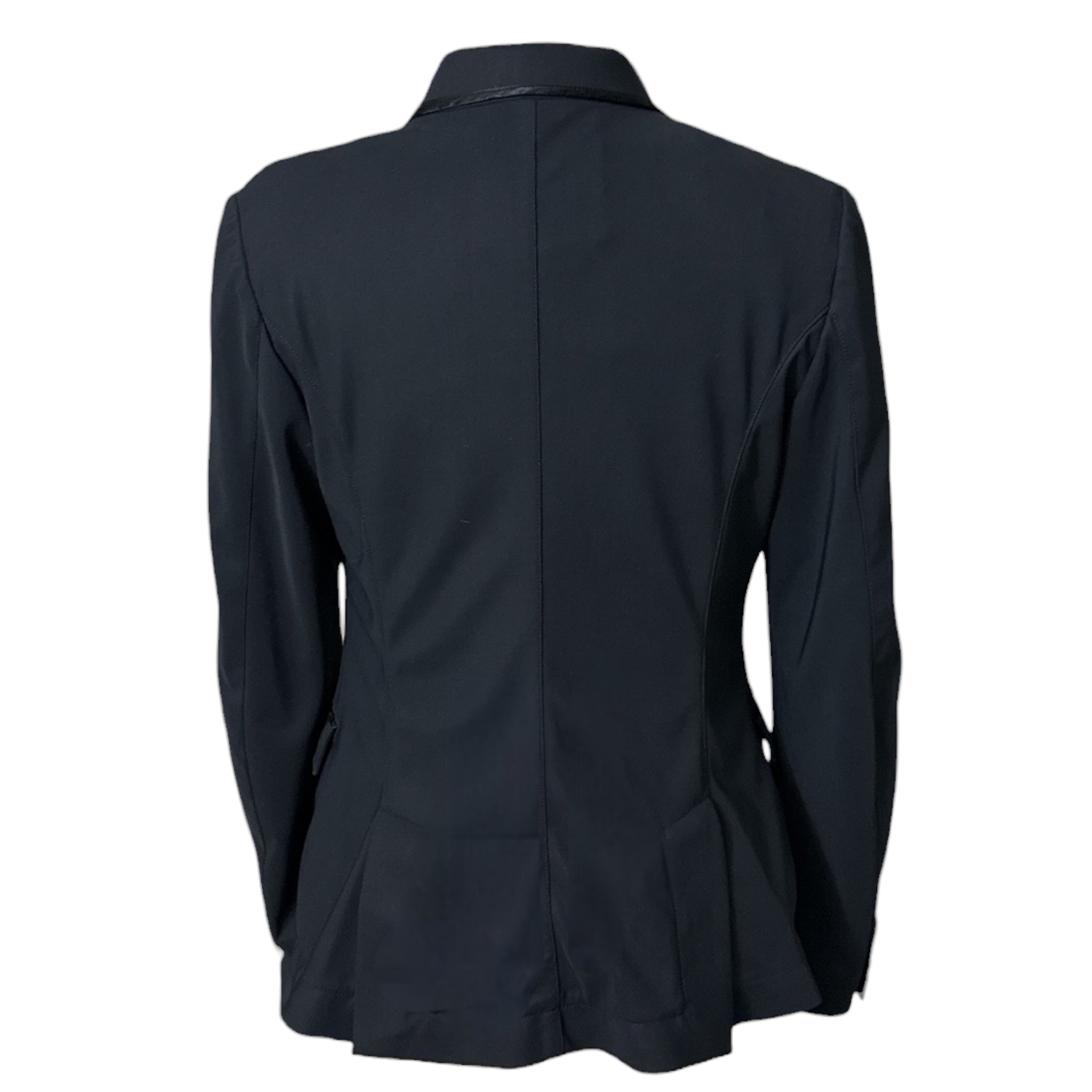 Grand Prix Women's 4 Button Tech Show Coat - Black S/ ize 42 (US 10)