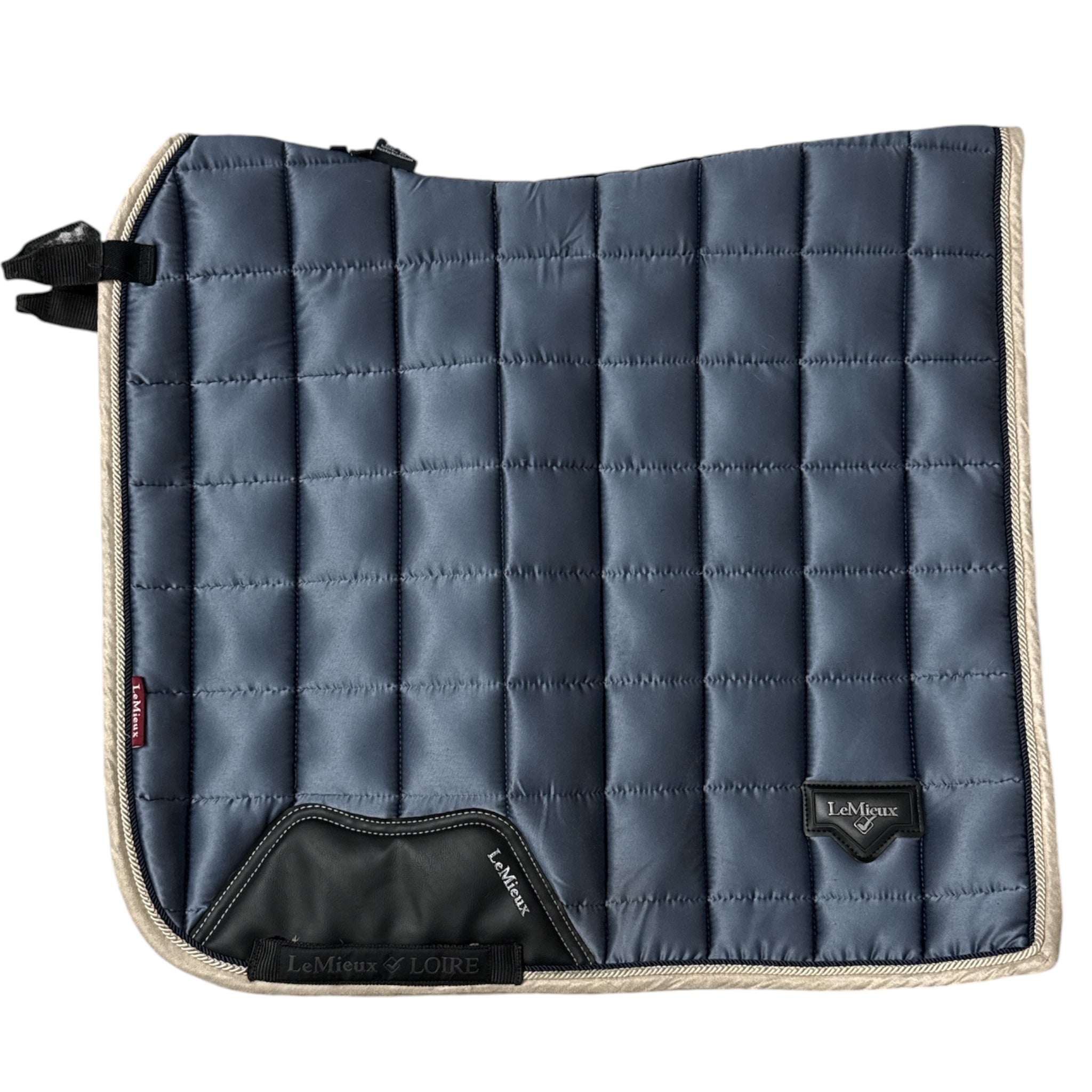 LeMieux Loire Classic Dressage Square - Grey Blue / Size Large