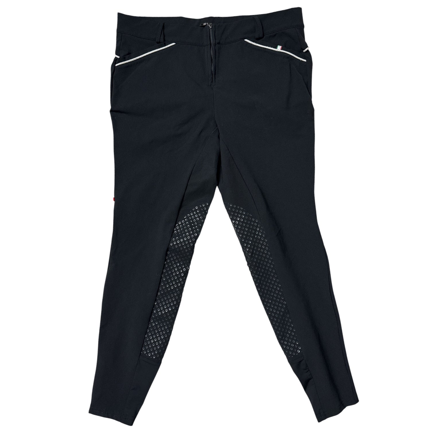 For Horses “Pat” Push Up Breeches - Black / Size IT 46 (US 34)