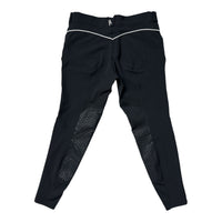 For Horses “Pat” Push Up Breeches - Black / Size IT 46 (US 34)