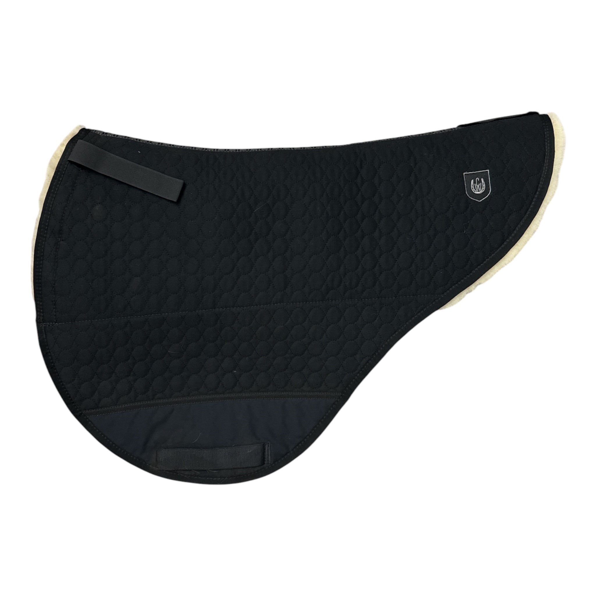 Werner Christ Champ Sheepskin Endurance Saddle Pad - Black  Size Full/Horse