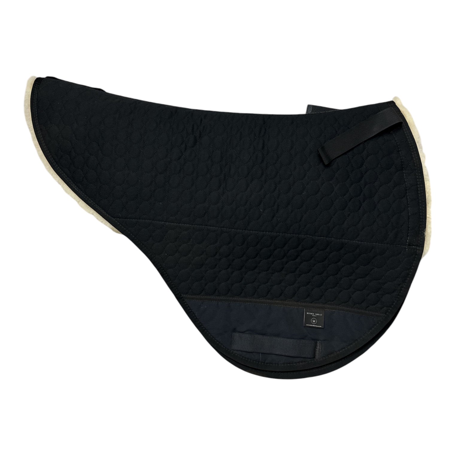 Werner Christ Champ Sheepskin Endurance Saddle Pad - Black  Size Full/Horse