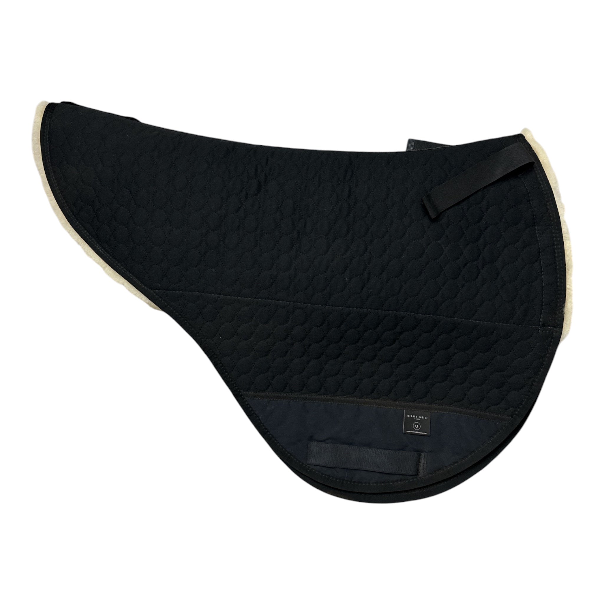 Werner Christ Champ Sheepskin Endurance Saddle Pad - Black  Size Full/Horse
