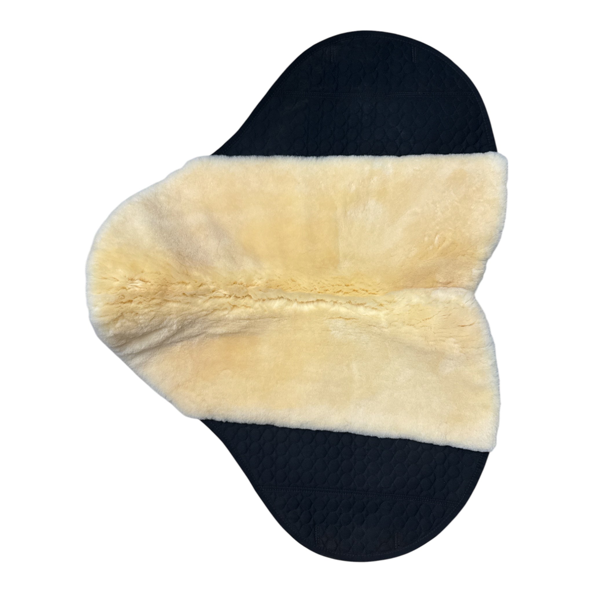 Werner Christ Champ Sheepskin Endurance Saddle Pad - Black  Size Full/Horse