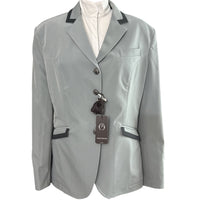 Vestrum Women's Evilard Show Coat - Light Grey/ Grey - Size IT 50 (US 14)  NEW
