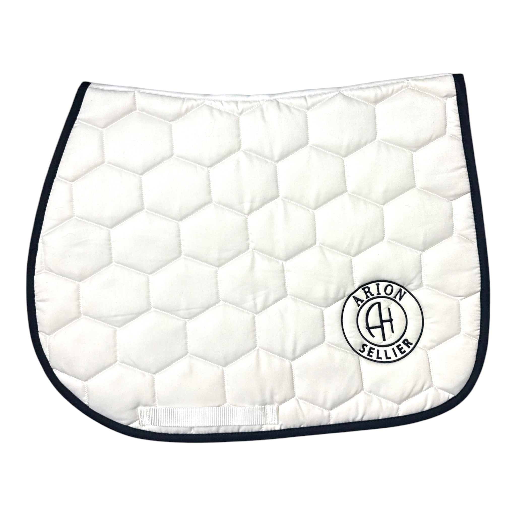 Arion Jumping Saddle Pad - White / Full Size   New