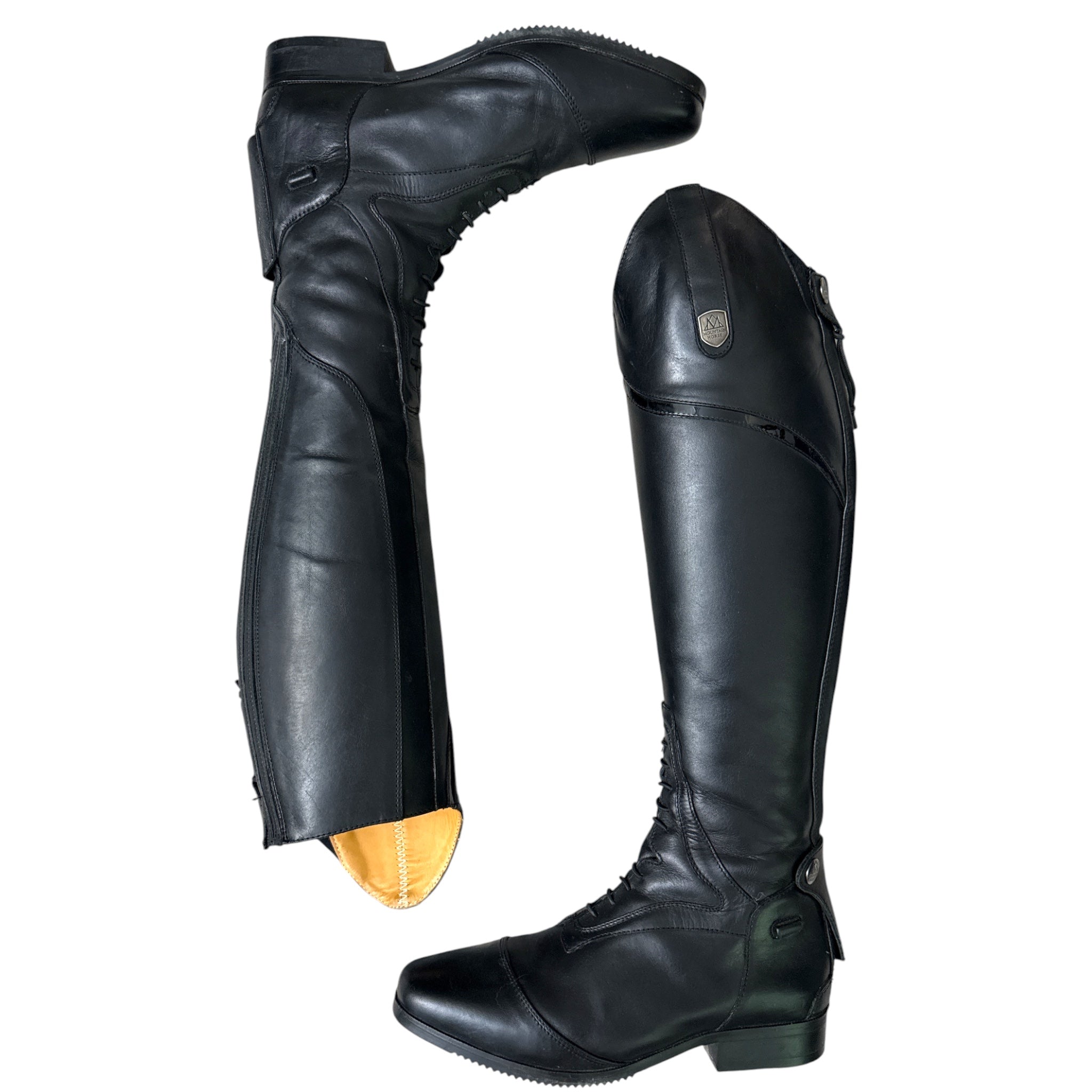 Mountain Horse Sovereign Field Boots - Black / Size 7 /Slim Calf / Reg Height