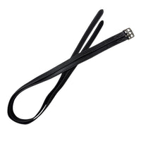 Black Leather Stirrup Leathers / 56"  NEW
