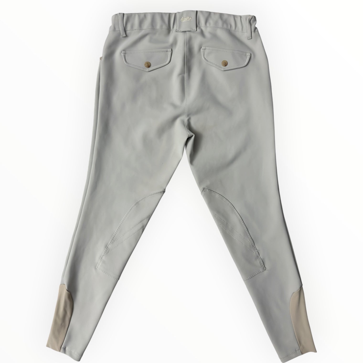 Dada Sport Giovani Knee Patch Breeches - Tan / Size EU 40 (US 30)