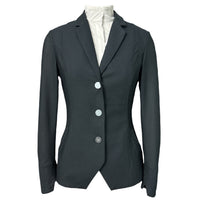 Horse Pilot Aeromesh Show Coat - Black / Size FR 36 (US 6)