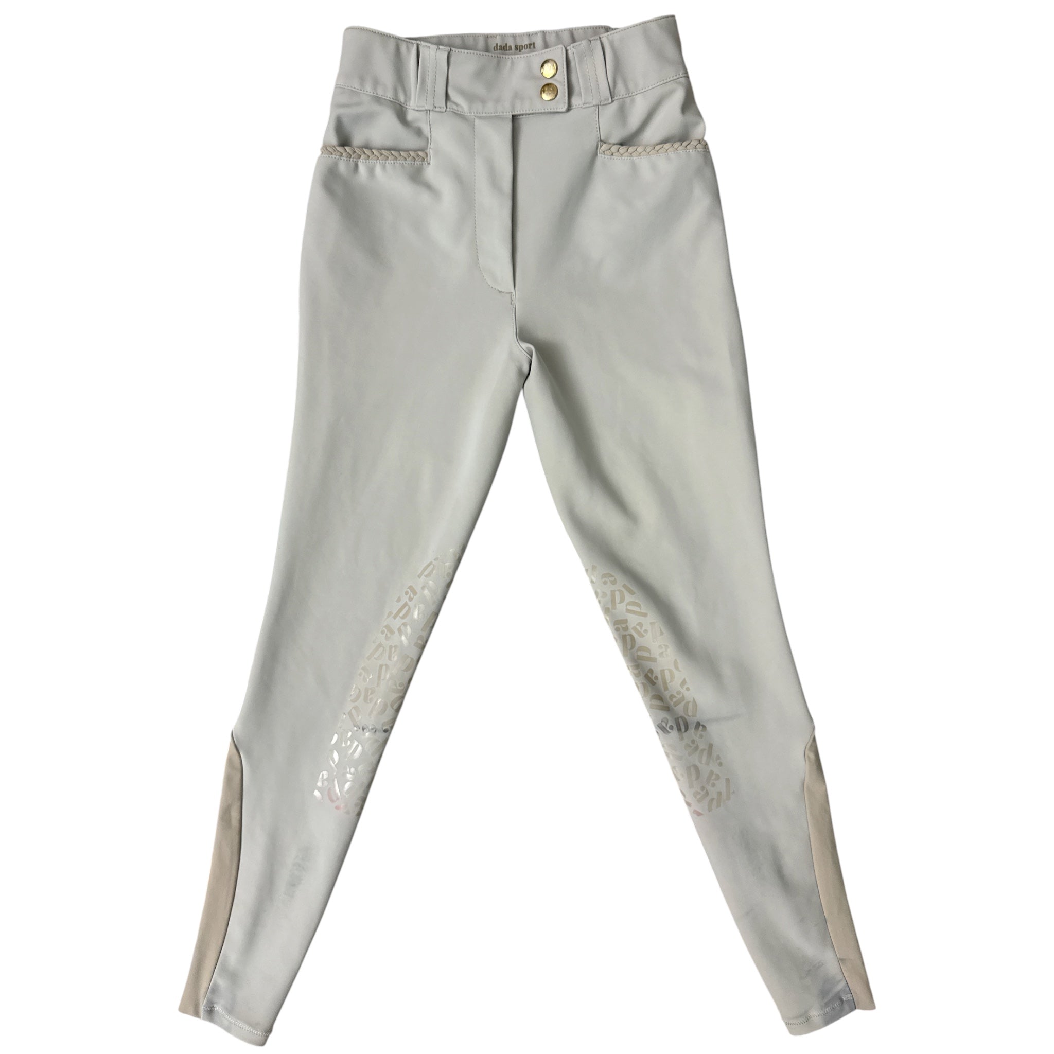 Dada Sport  Kit Knee Grip Breeches - Tan / Size EU 34 (US 24)