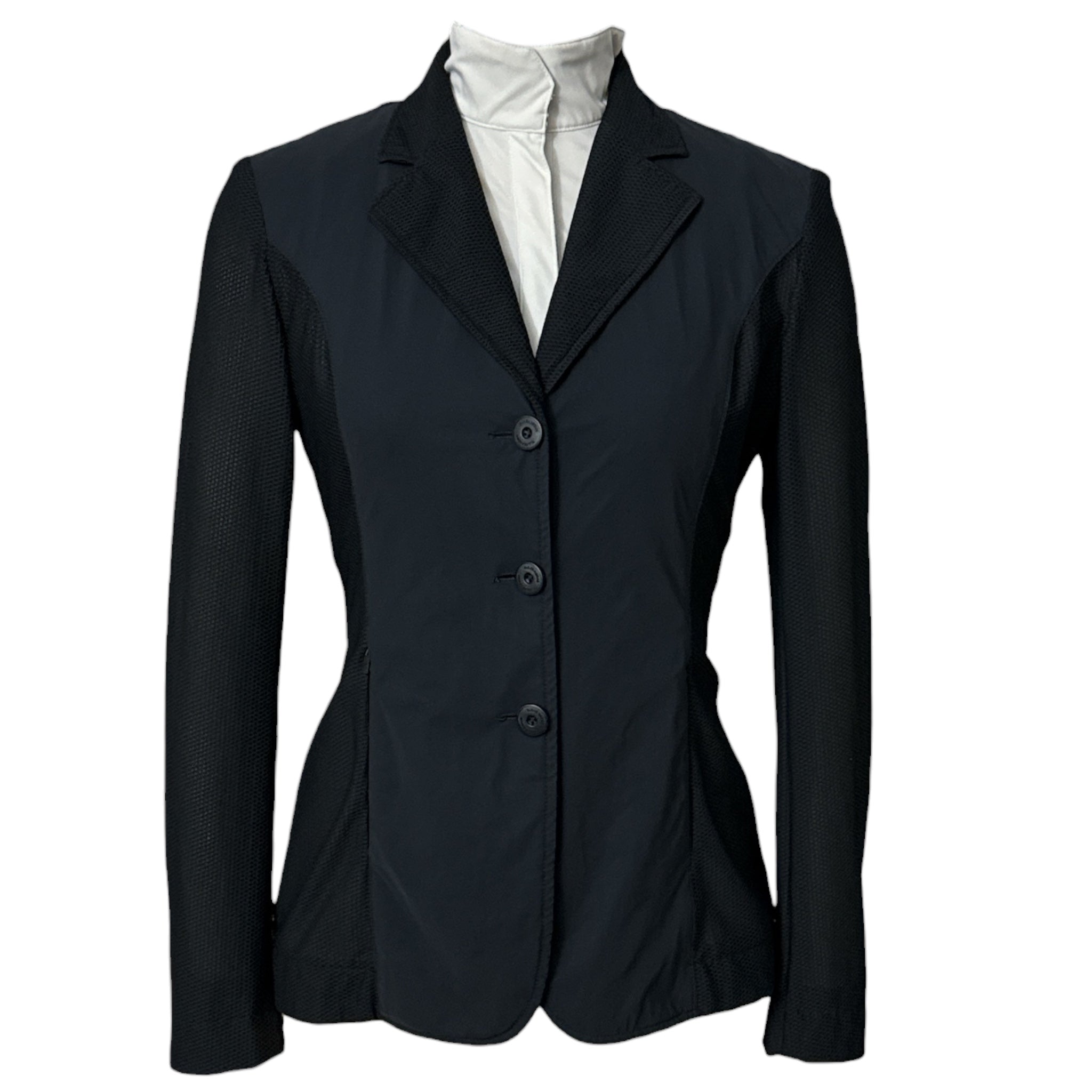 RJ Classics Harmony Mesh Show Coat - Black / Size 2 S
