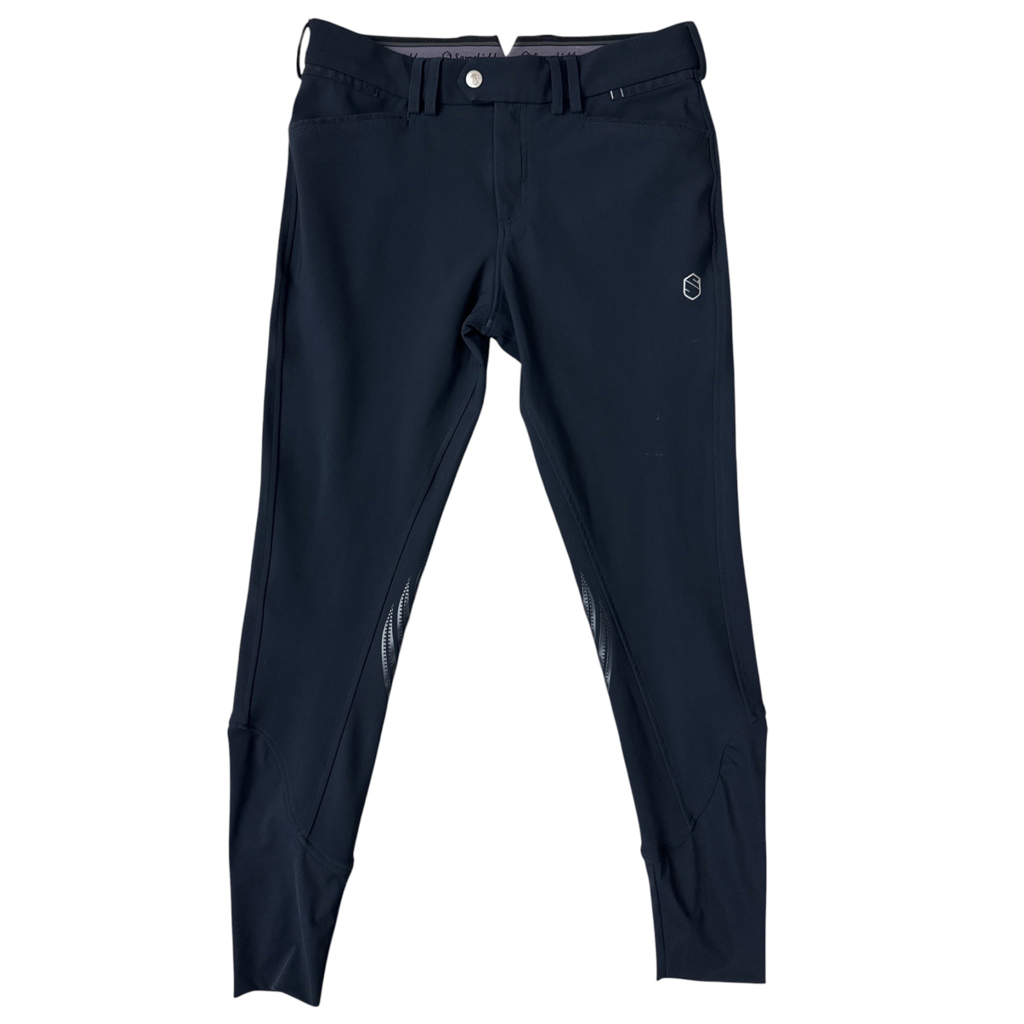 Samshield Mathilde Breeches Knee Grip - Navy / Size FR 36 (US 26)