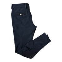 Samshield Mathilde Breeches Knee Grip - Navy / Size FR 36 (US 26)
