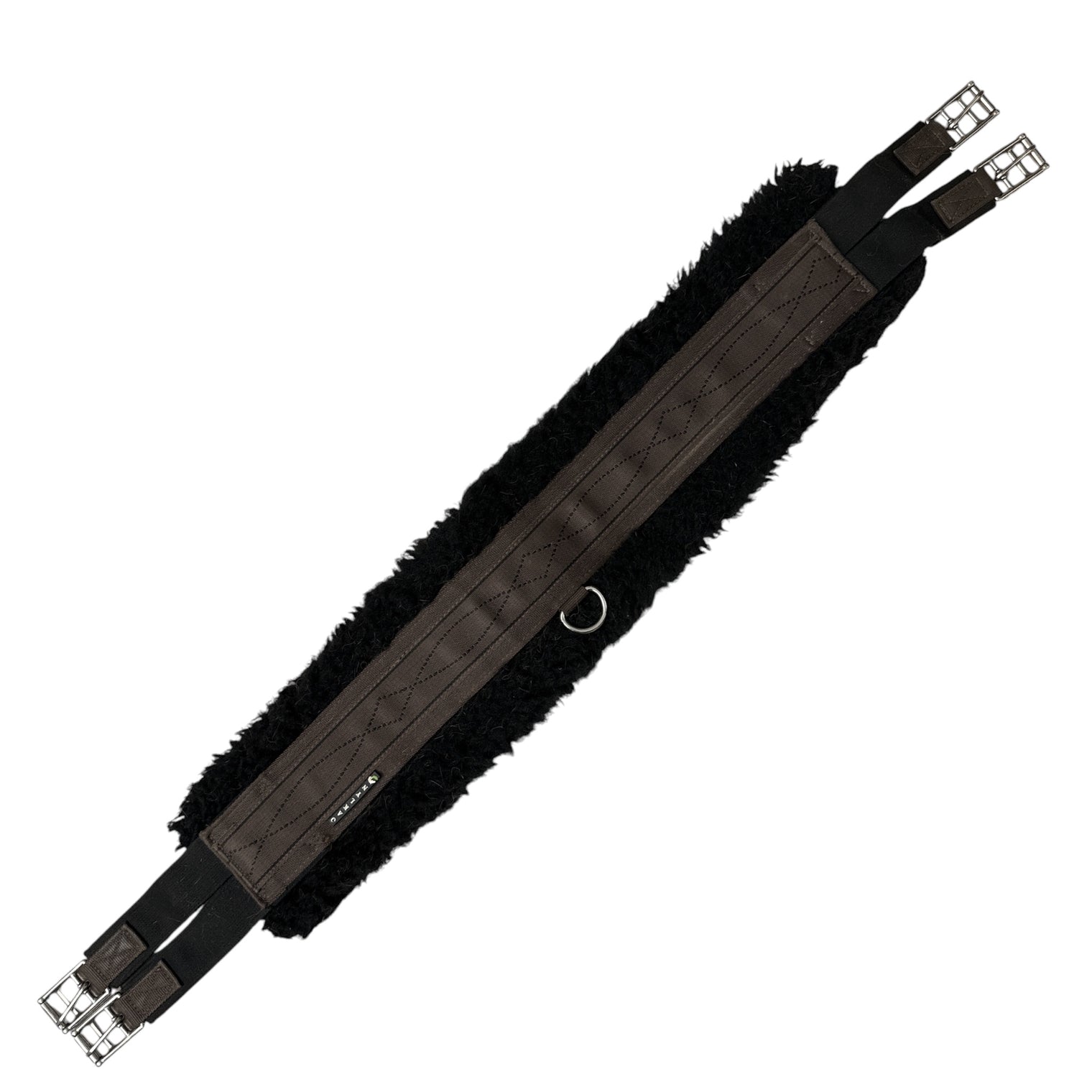 Oaklyn Tack Terra Girth with Black Fancy Stitch - 42" with 2 liners