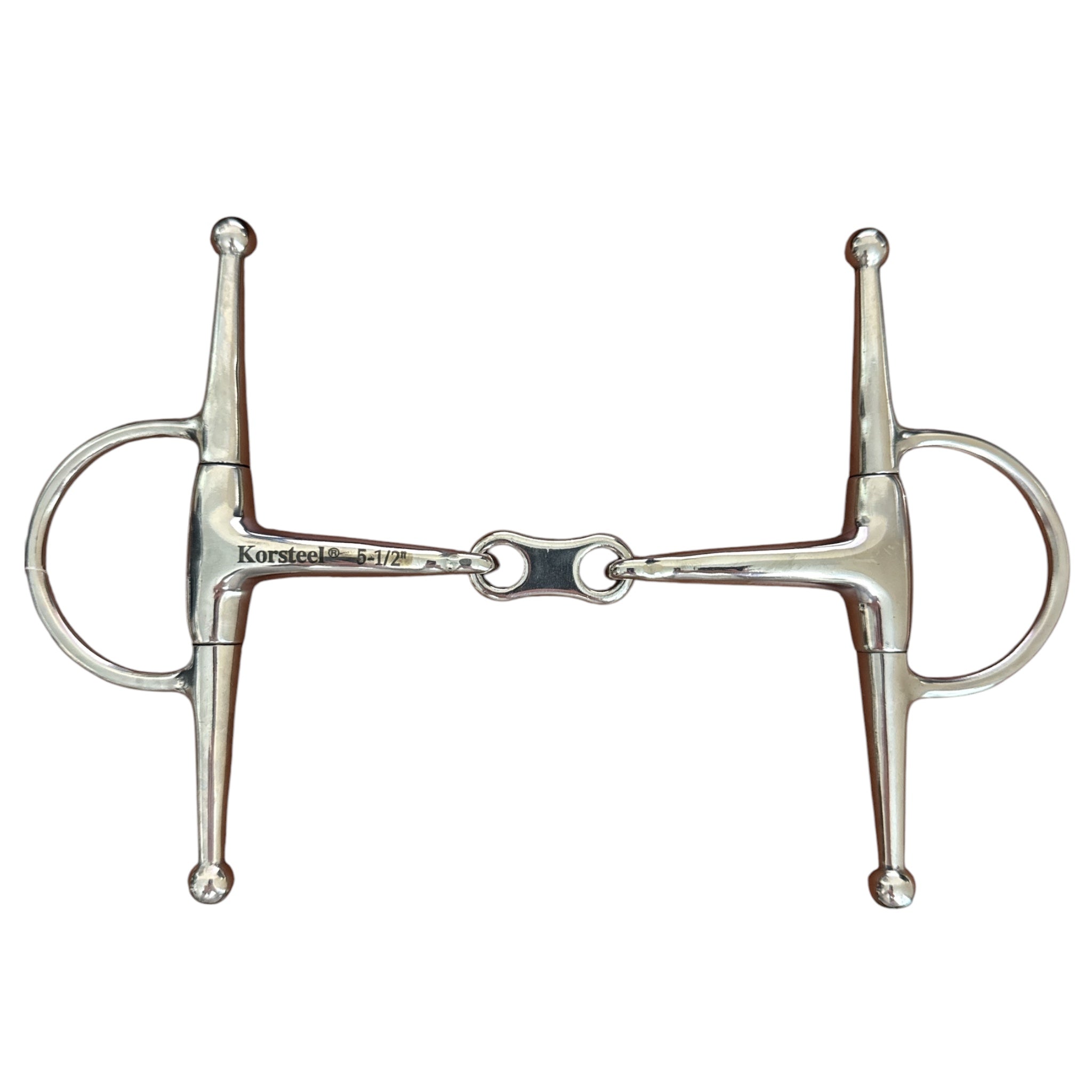 Korsteel French Link Full Cheek Bit - 5 1/2"    NEW