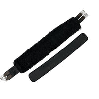 Oaklyn Tack Terra Girth with Black Fancy Stitch - 42" with 2 liners