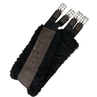 Oaklyn Tack Terra Girth with Black Fancy Stitch - 42" with 2 liners