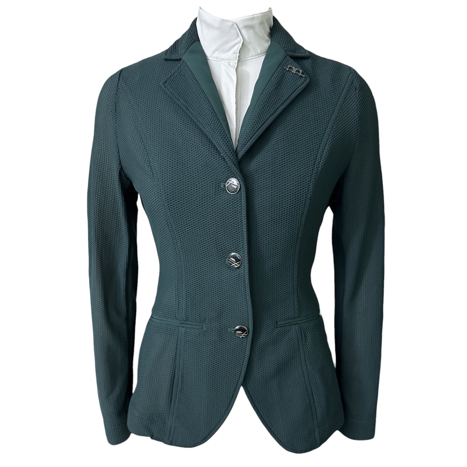 AA Platinum Motion Lite Mesh Show Jacket - Hunter Green / Size XXS (US 2)