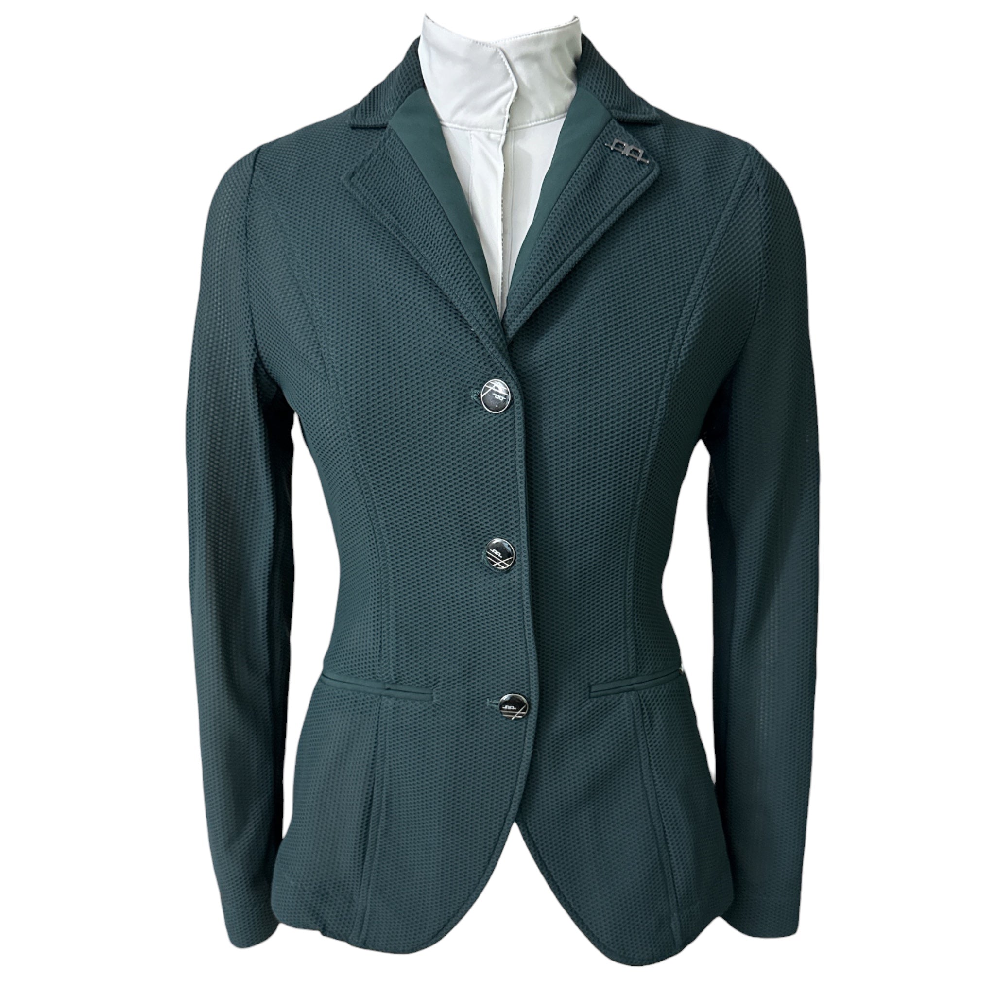 AA Platinum Motion Lite Mesh Show Jacket - Hunter Green / Size XXS (US 2)