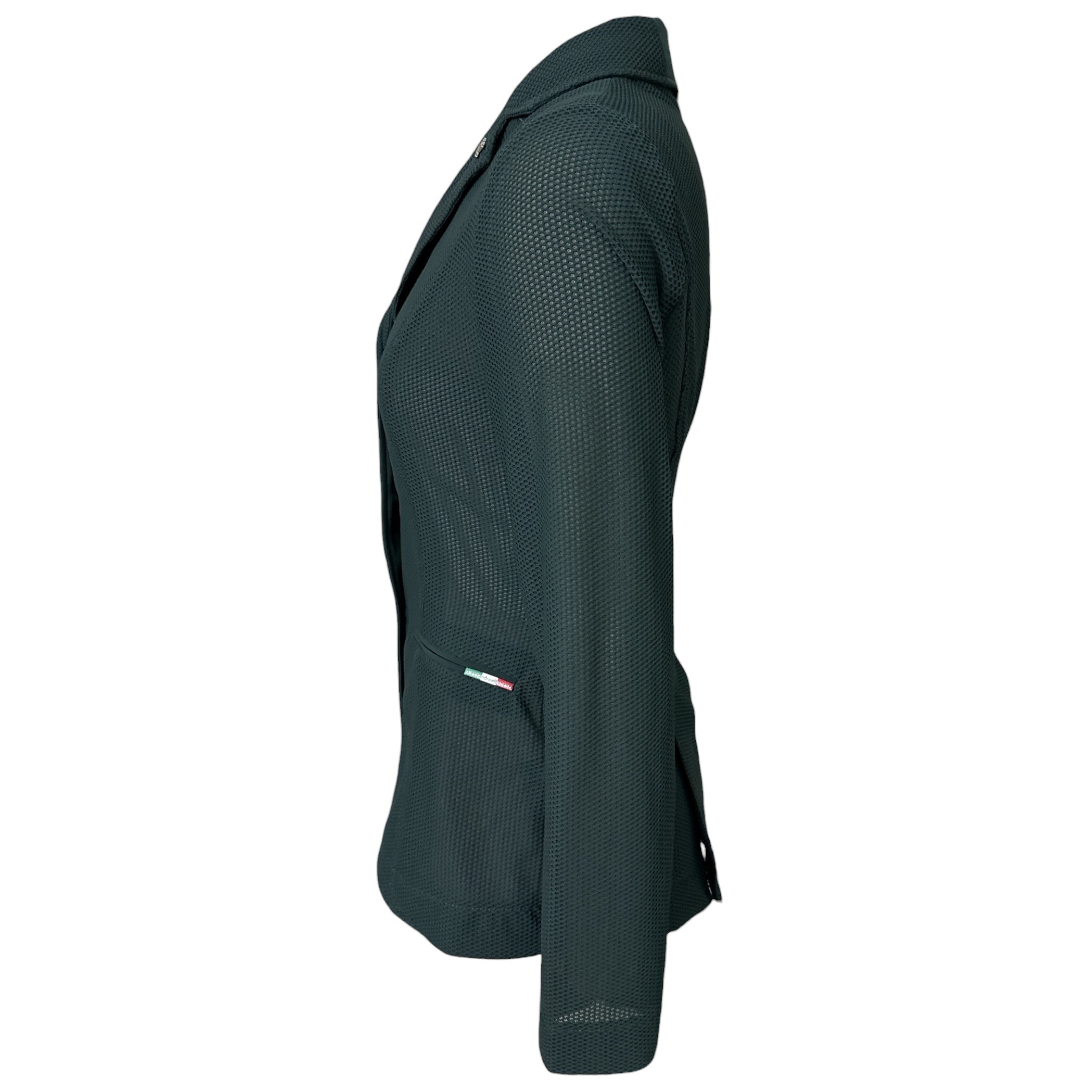 AA Platinum Motion Lite Mesh Show Jacket - Hunter Green / Size XXS (US 2)