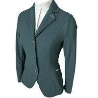AA Platinum Motion Lite Mesh Show Jacket - Hunter Green / Size XXS (US 2)
