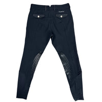 Samshield Mathilde Breeches Knee Grip - Black / Size FR 36 (US 26)