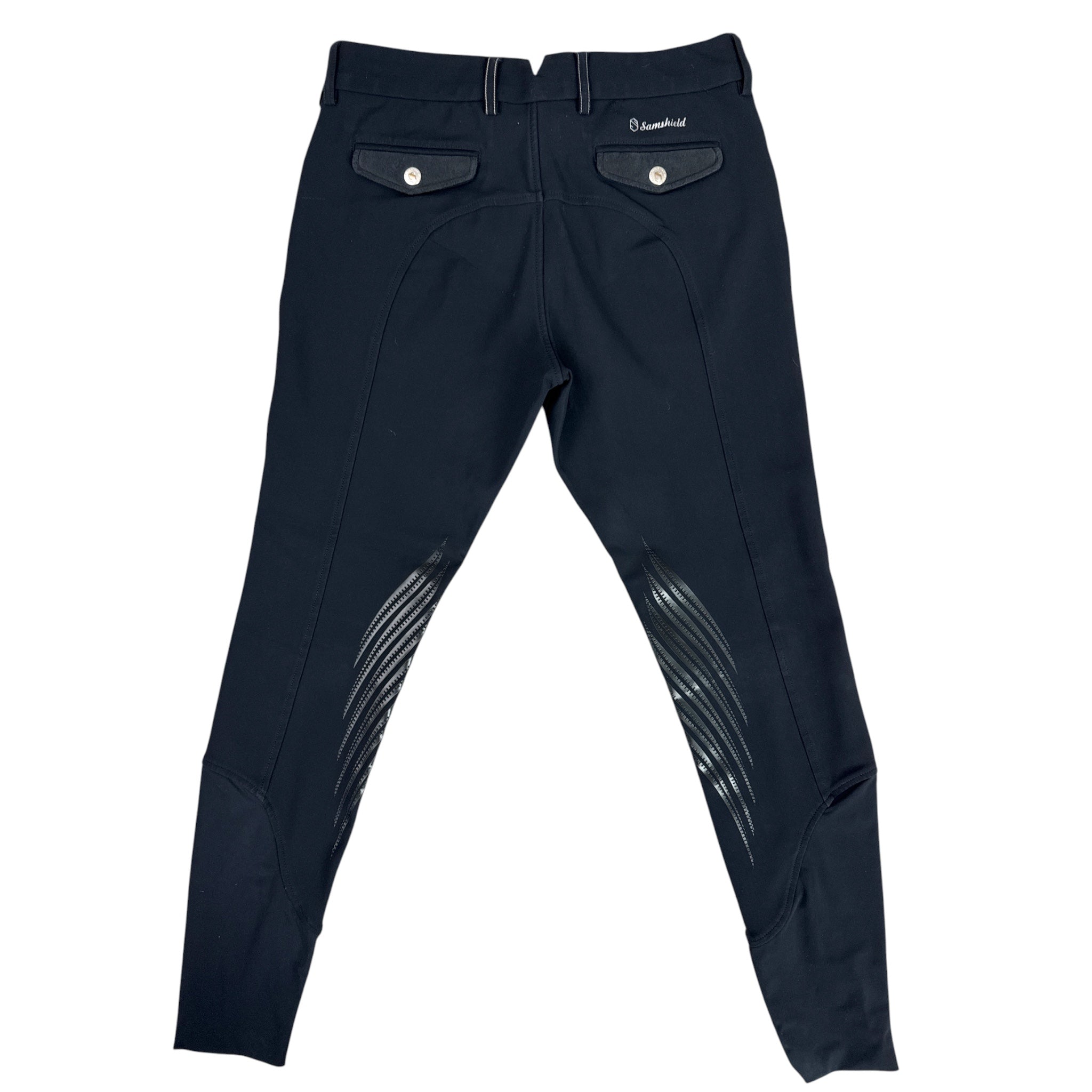 Samshield Mathilde Breeches Knee Grip - Black / Size FR 36 (US 26)
