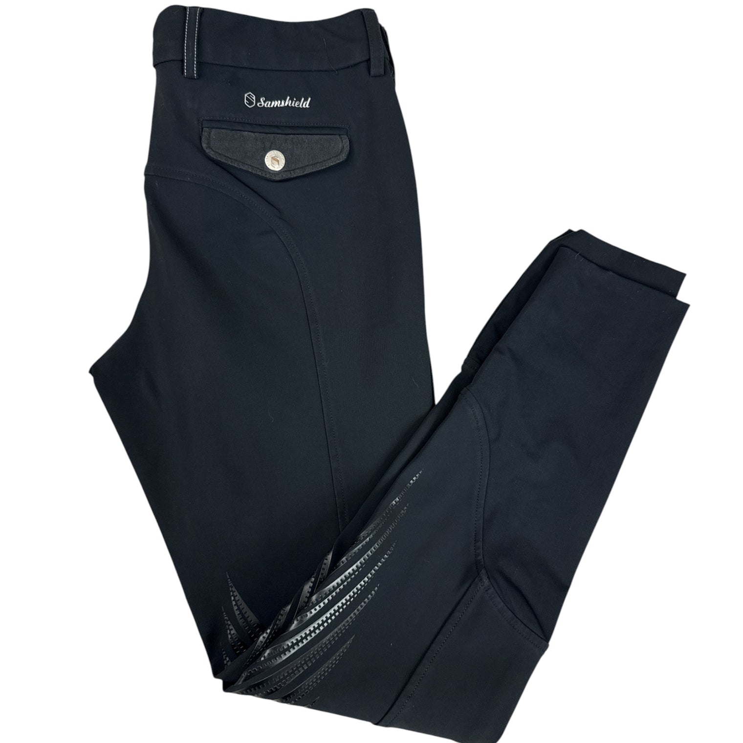 Samshield Mathilde Breeches Knee Grip - Black / Size FR 36 (US 26)