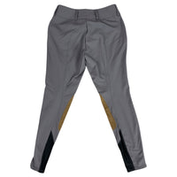 RJ Classics Gulf Knee Patch Breech - Grey / Size 26 L