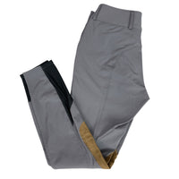 RJ Classics Gulf Knee Patch Breech - Grey / Size 26 L