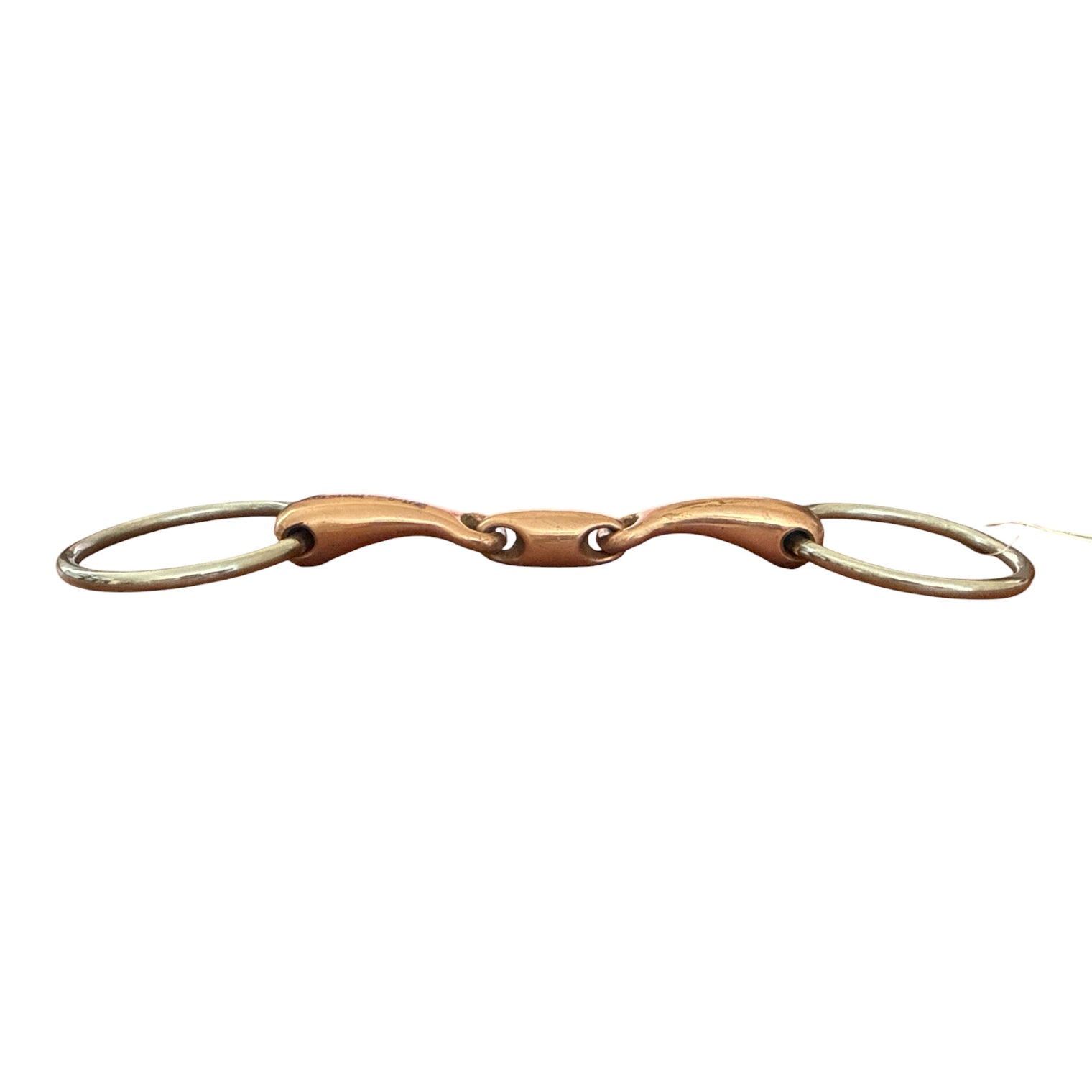 Korsteel Oval Mouth Copper Loose Ring Snaffle Bit - 5 1/2"  NEW