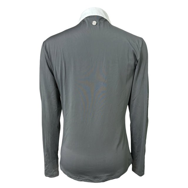 Harcour Women's Lizzy Show Shirt - Charcoal Grey / Size Large