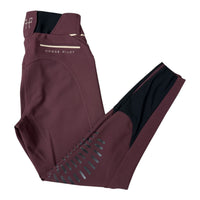 Horse Pilot X-Design Breeches - Burgundy / Size Small