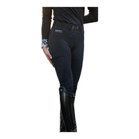 Espirit Equestrian Classic Full Seat Winter Tights - Black / Size Small   NEW