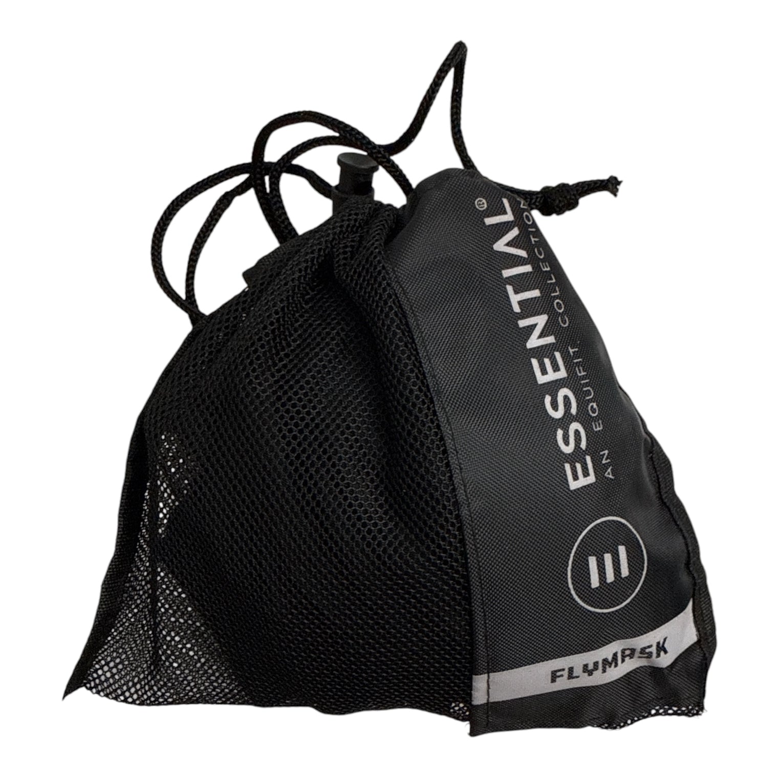 EquiFit Essential Fly Mask - Black / Cob  NEW