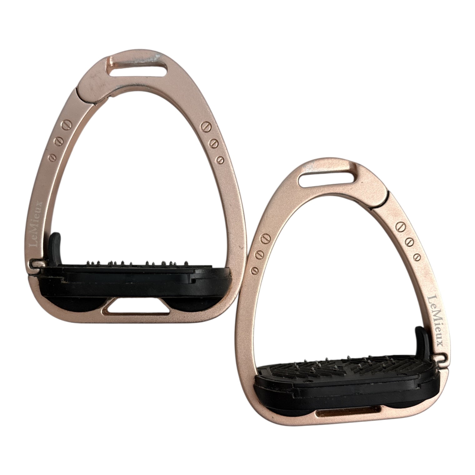 LeMieux Vector Balance Stirrups -  Rose Gold